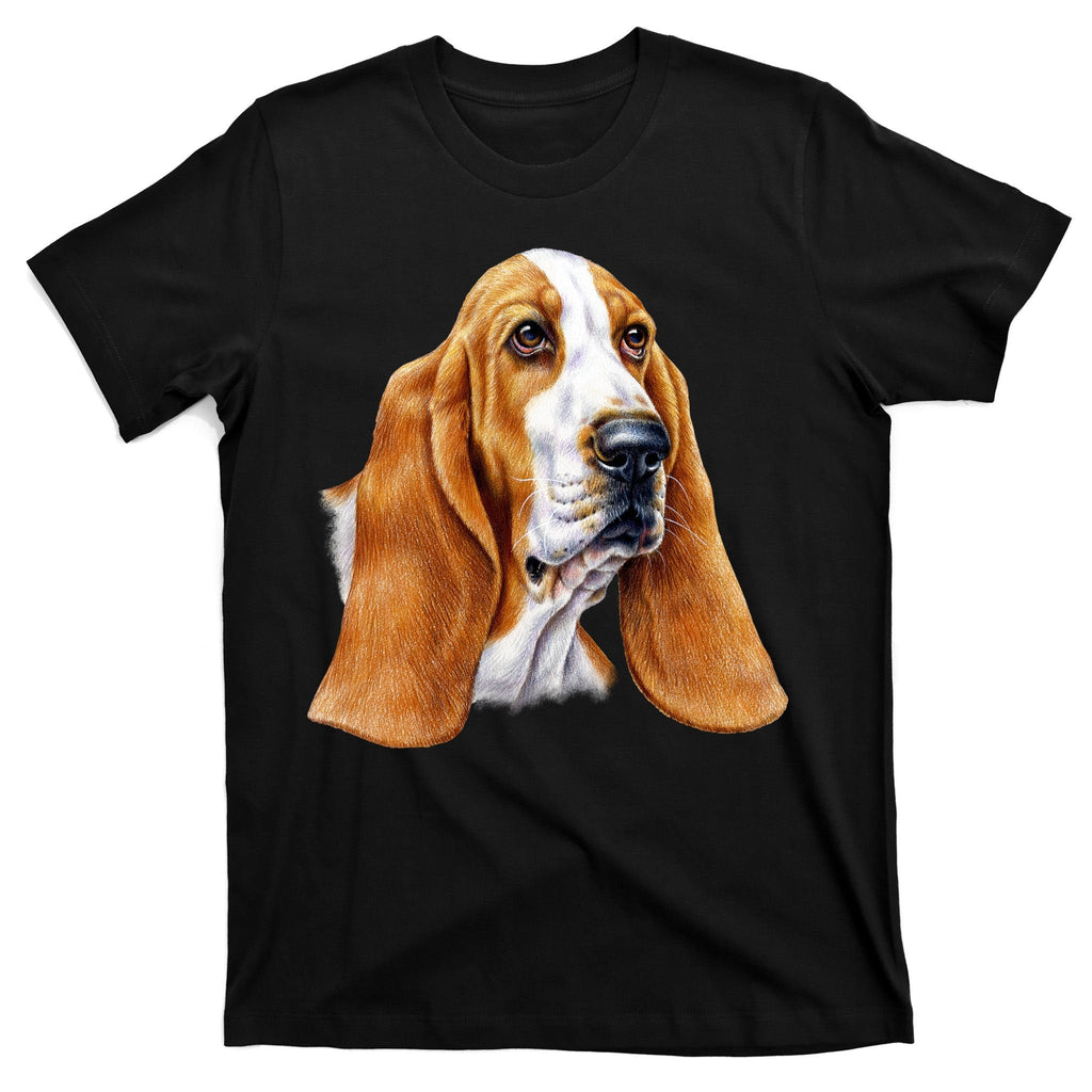 Basset Hound Face T-Shirt product image 7