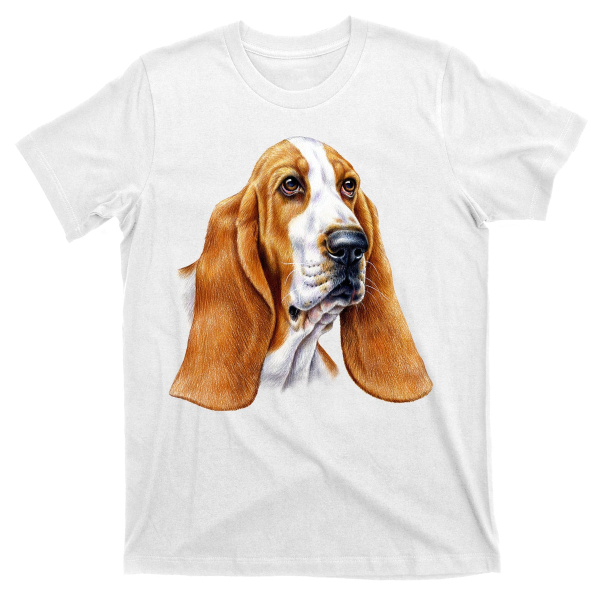 Basset Hound Face T-Shirt product image 11