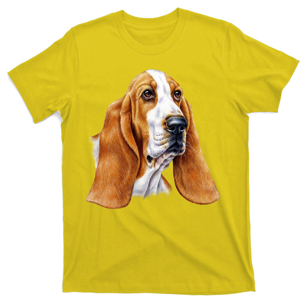 Basset Hound Face T-Shirt product image 3