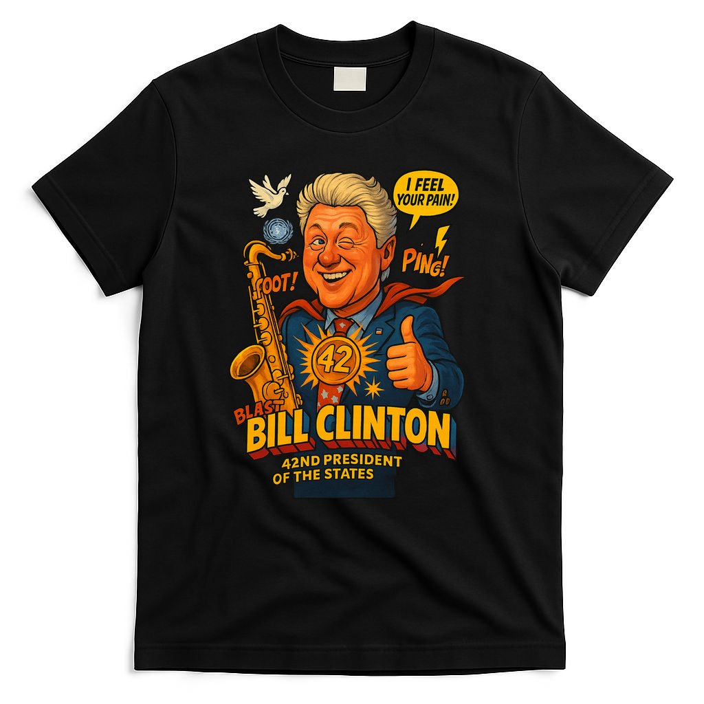 Bill Clinton The Presidential Chronicles T-Shirt product image 4
