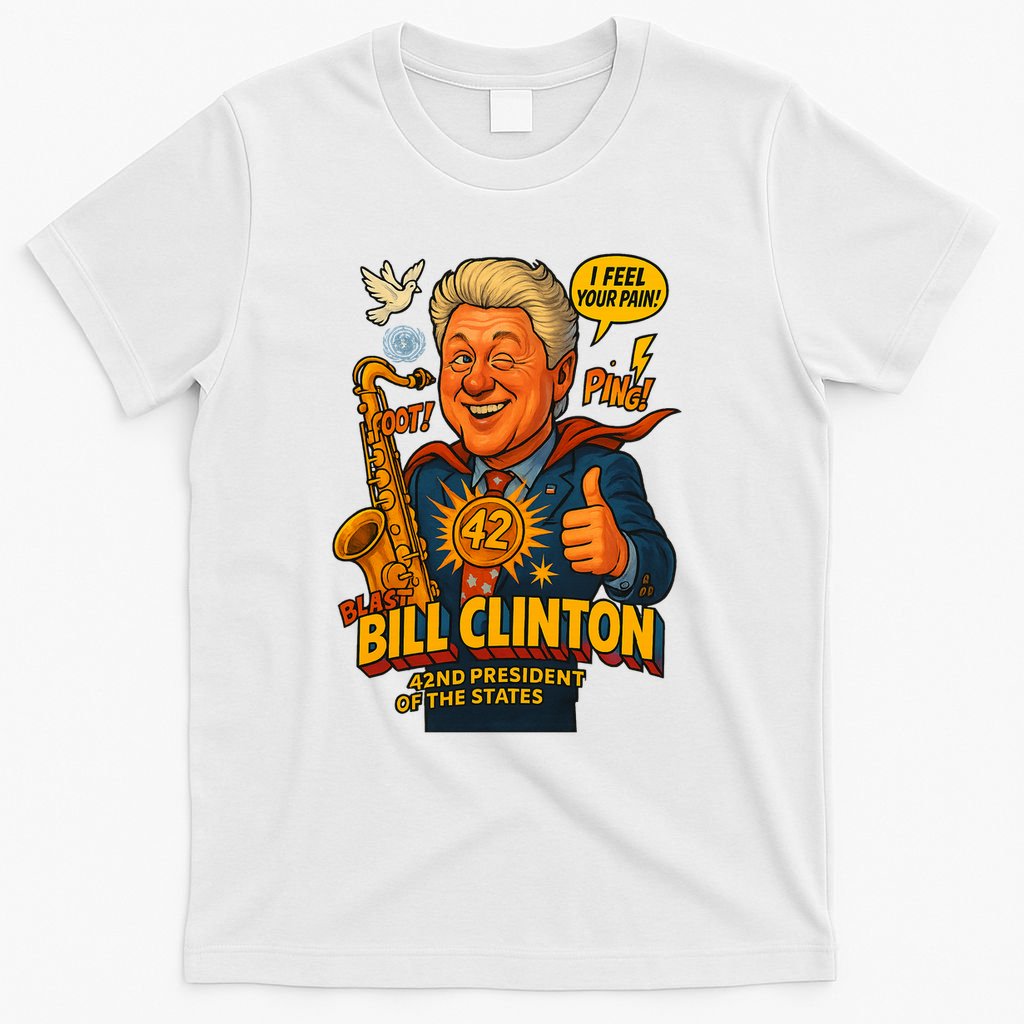 Bill Clinton The Presidential Chronicles T-Shirt product image 6