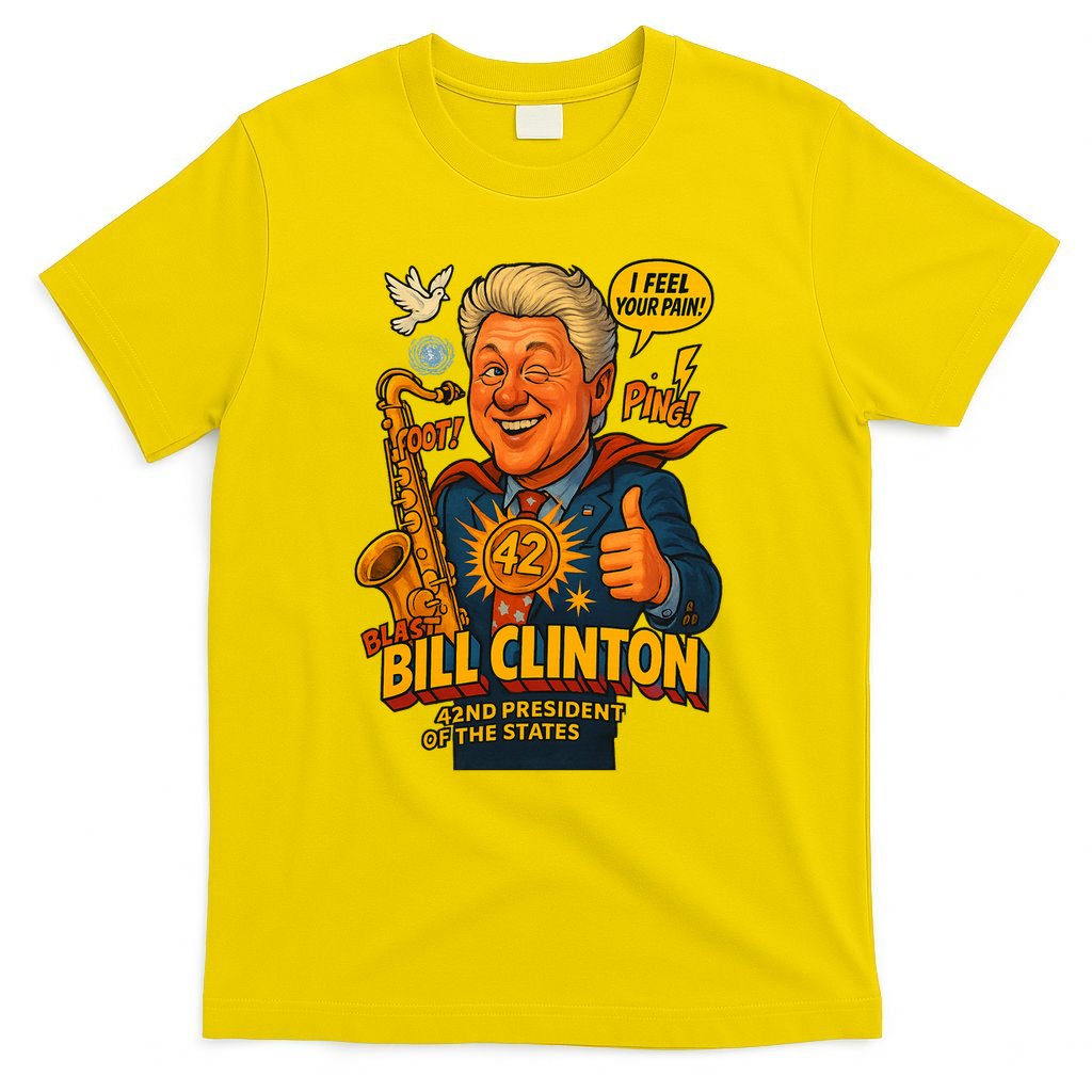 Bill Clinton The Presidential Chronicles T-Shirt product image 2