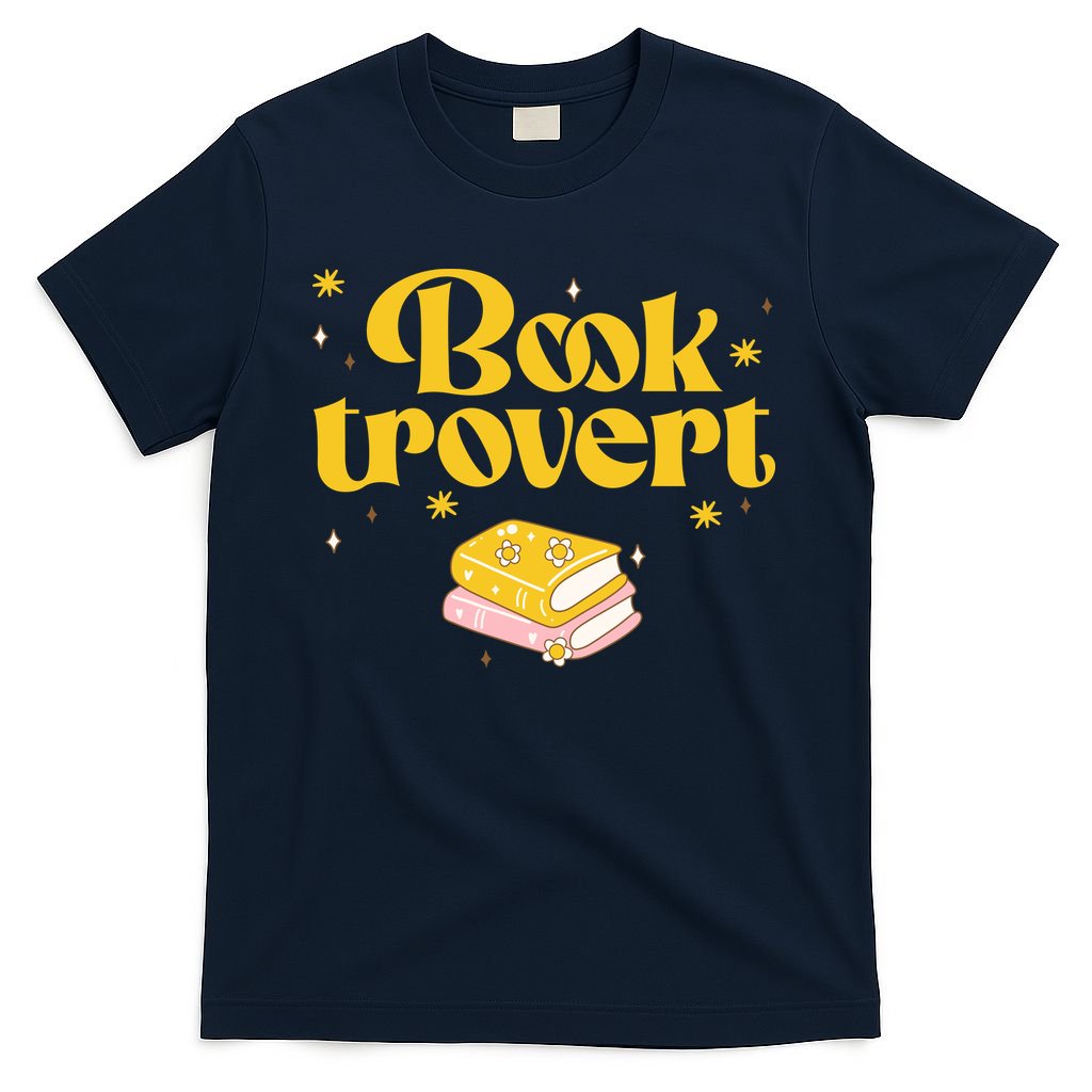 Booktrovert Funny Book Lover Reading T-Shirt product image 1