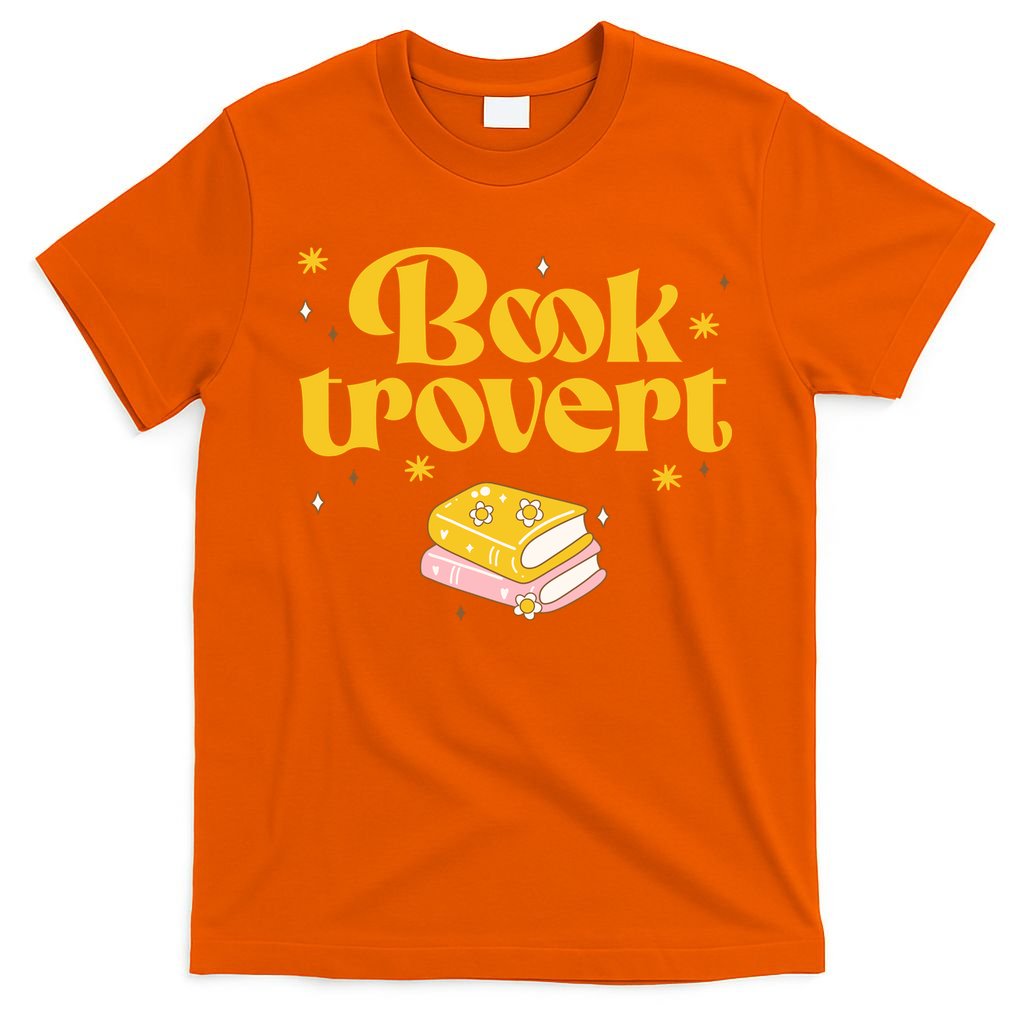 Booktrovert Funny Book Lover Reading T-Shirt product image 3
