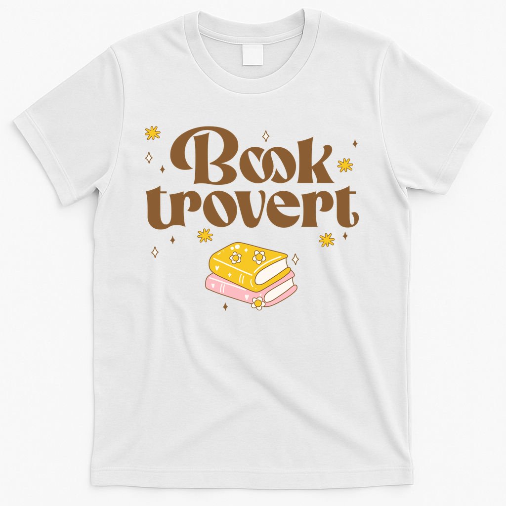 Booktrovert Funny Book Lover Reading T-Shirt product image 6