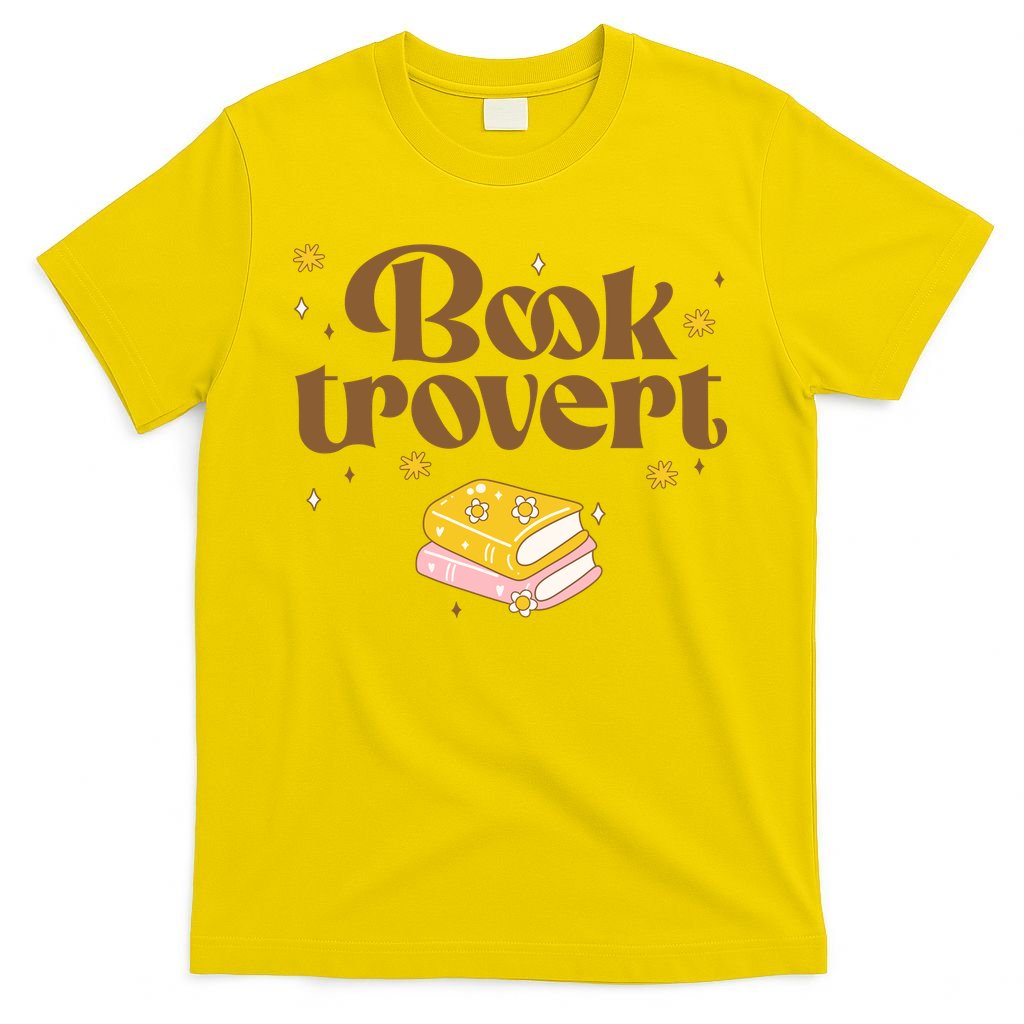 Booktrovert Funny Book Lover Reading T-Shirt product image 2