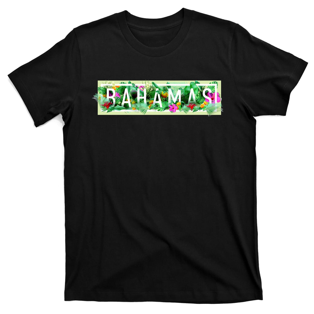 Bahamas Framed Floral Design T-Shirt product image 7