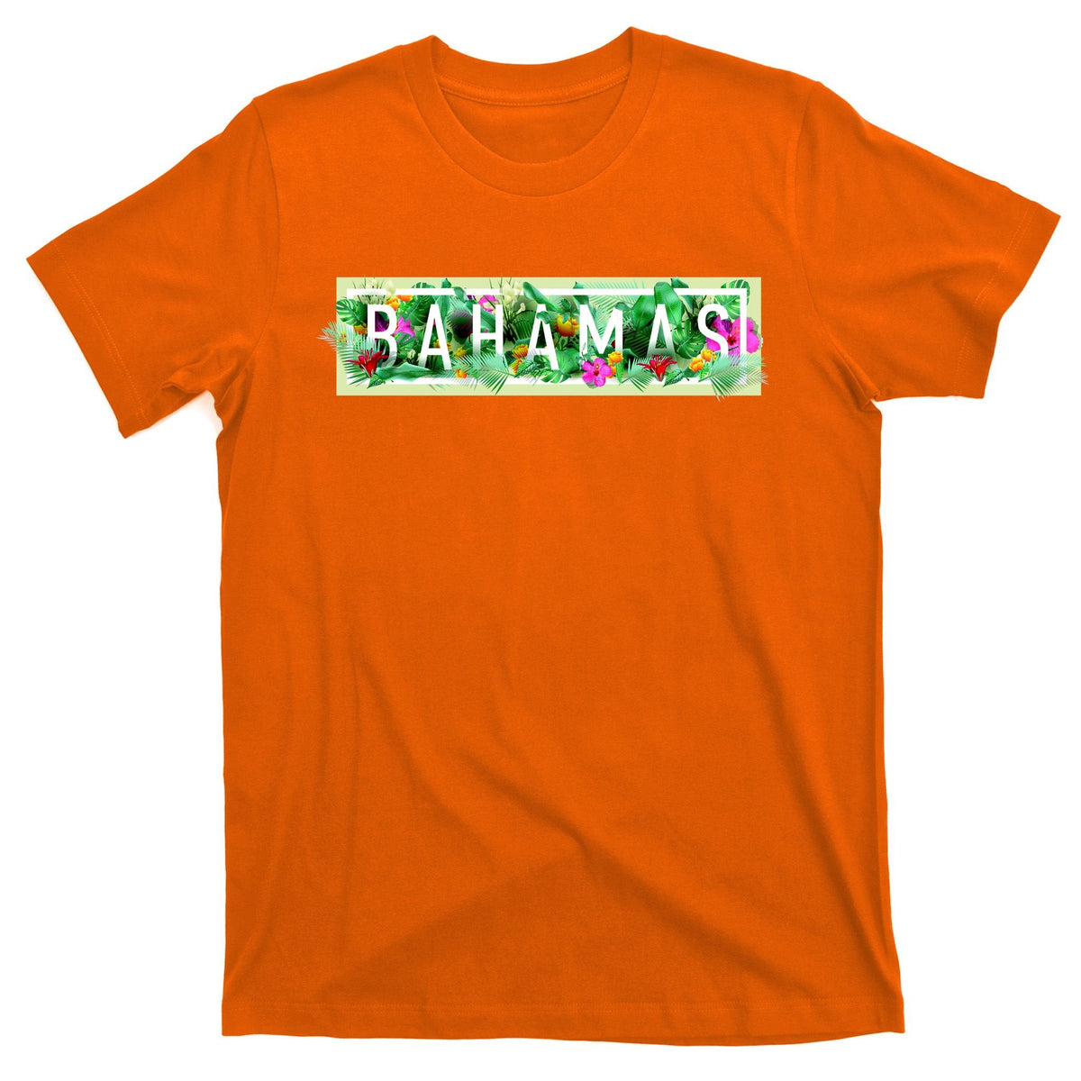 Bahamas Framed Floral Design T-Shirt product image 5