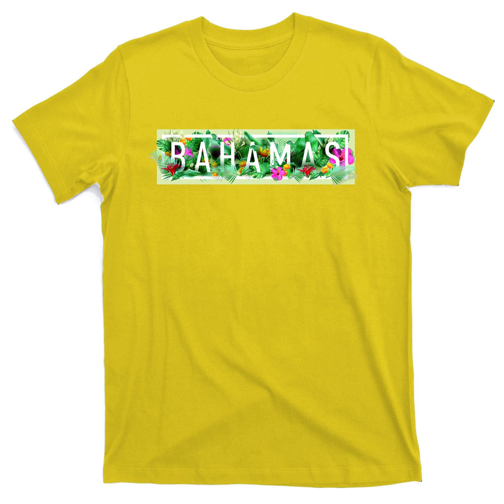 Bahamas Framed Floral Design T-Shirt product image 3