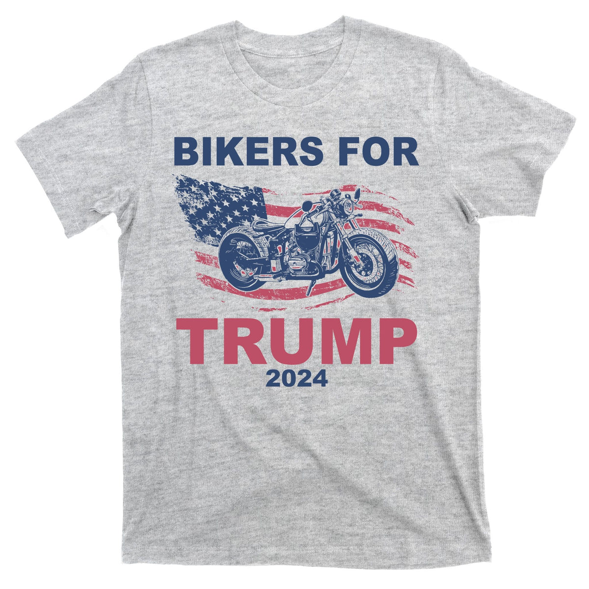 Bikers For Trump 2024 United States T-Shirt product image 3
