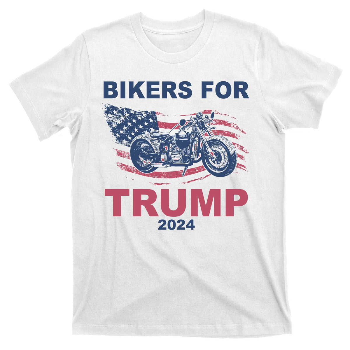 Bikers For Trump 2024 United States T-Shirt product image 5