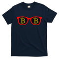 Bitcoin Glasses T-Shirt product image 1