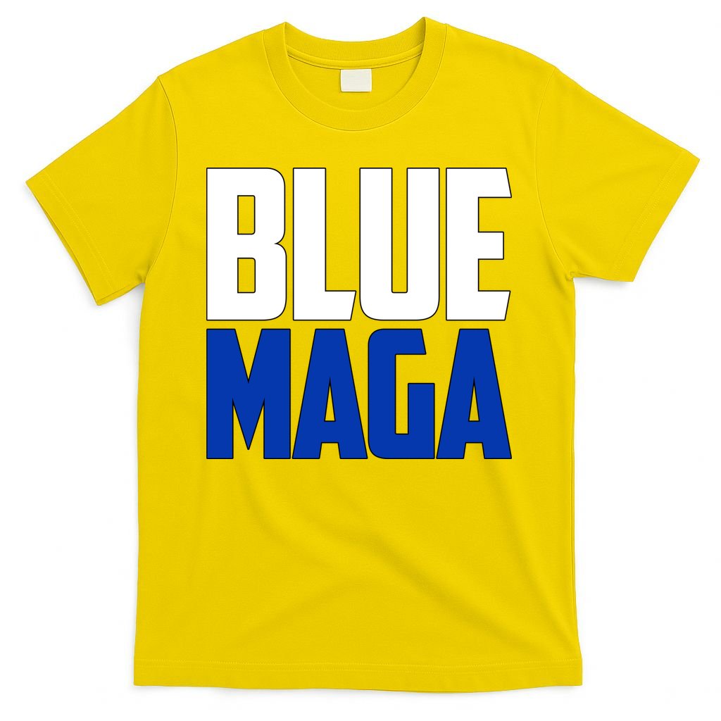 Blue Maga Democrat Make America Great Again T-Shirt product image 2