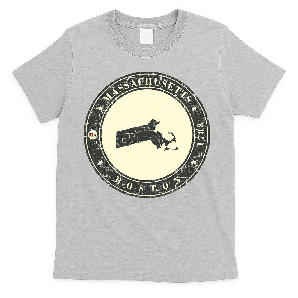Boston Massachusetts Retro T-Shirt product image 9