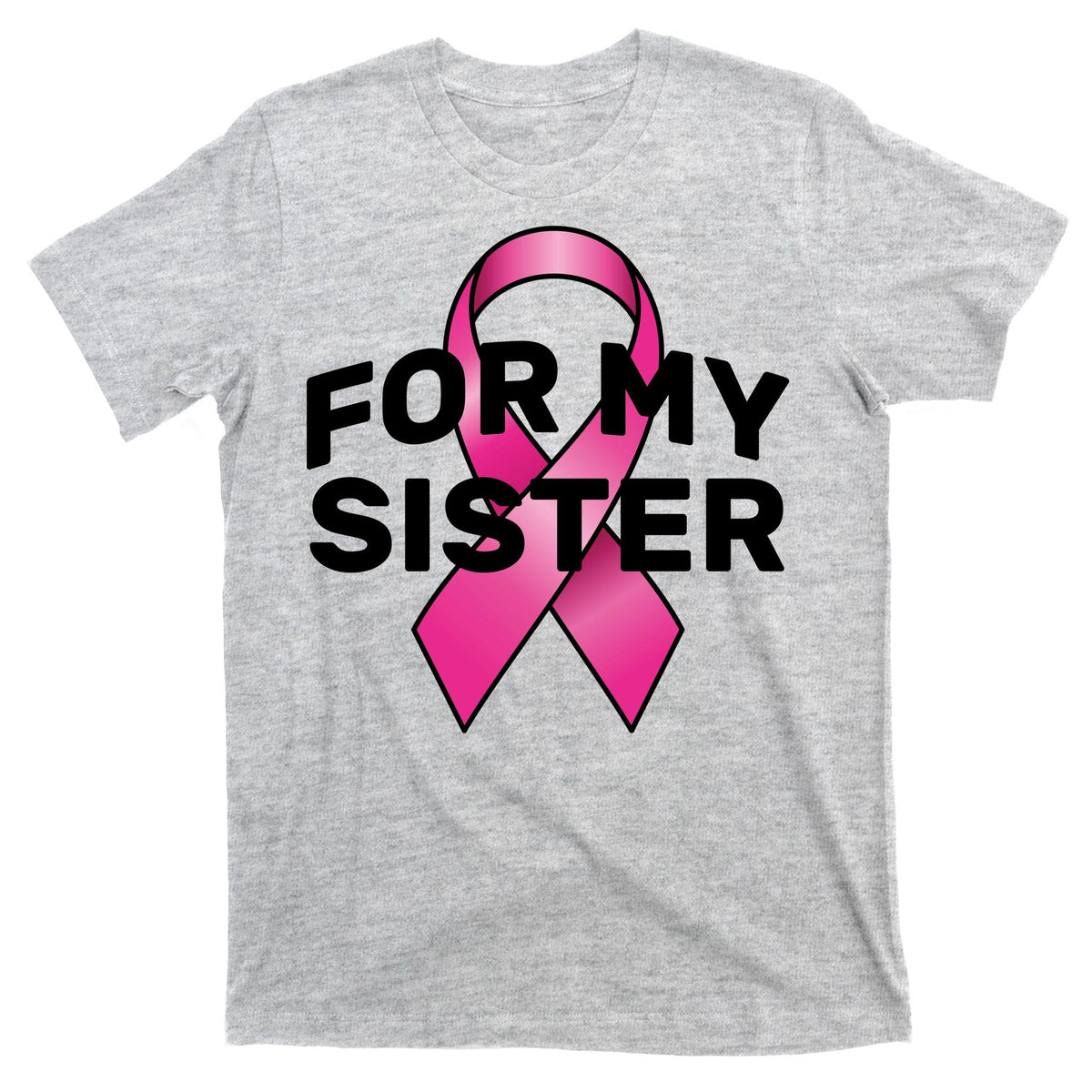 Breast Cancer For My Sister T-Shirt product image 9