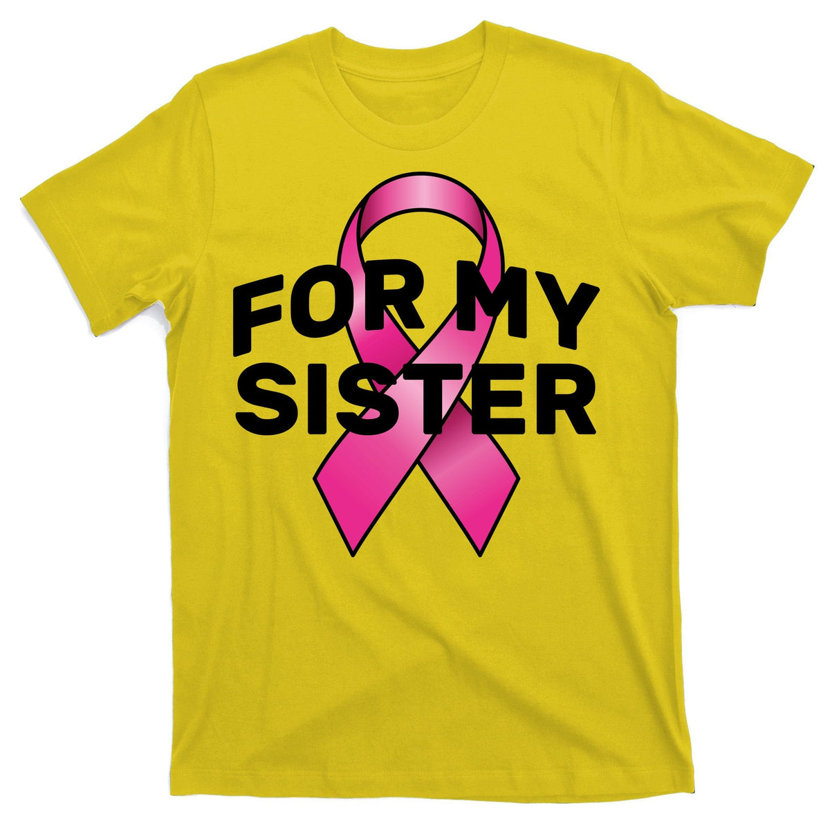 Breast Cancer For My Sister T-Shirt product image 3