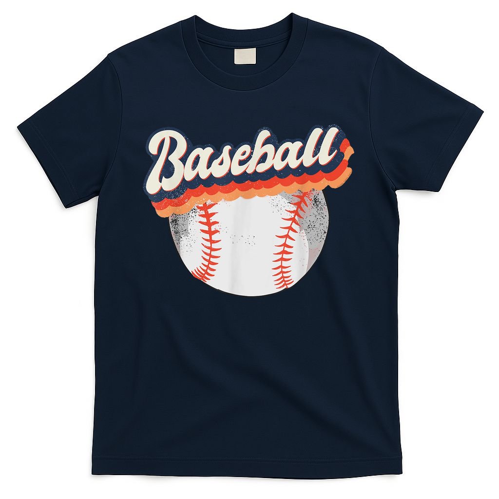 Baseball Sport Retro T-Shirt product image 1