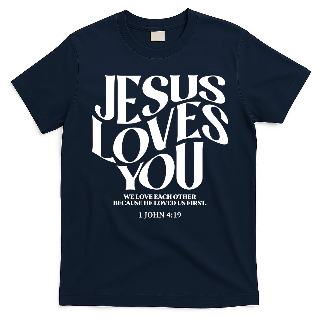Christian Jesus Loves You T-Shirt product image 1