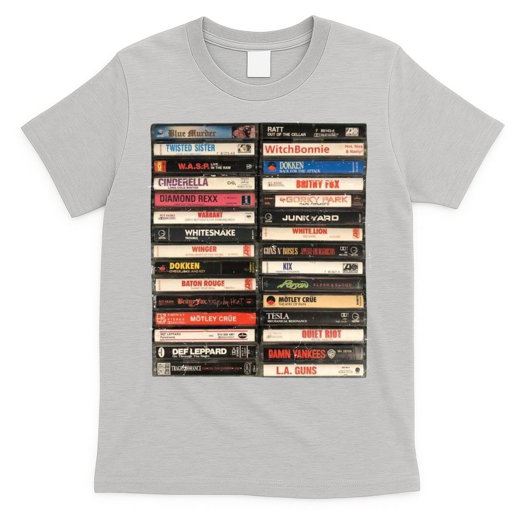 Classic Cassette Tape 1970s 1980s 1990s T-Shirt product image 5