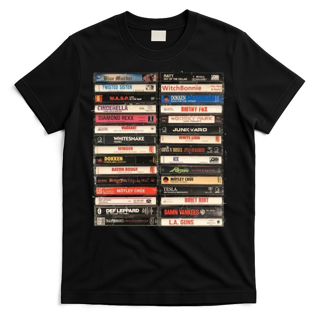 Classic Cassette Tape 1970s 1980s 1990s T-Shirt product image 4
