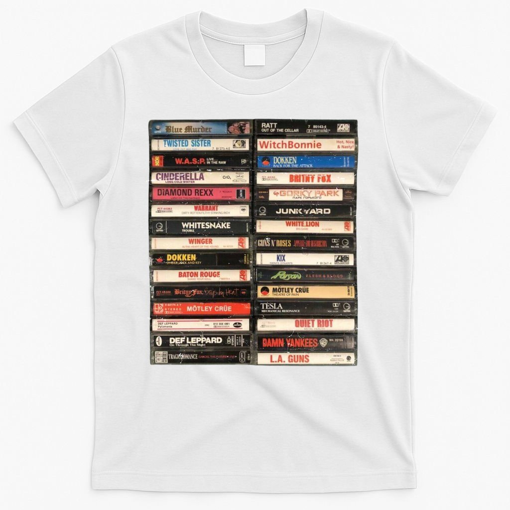 Classic Cassette Tape 1970s 1980s 1990s T-Shirt product image 6