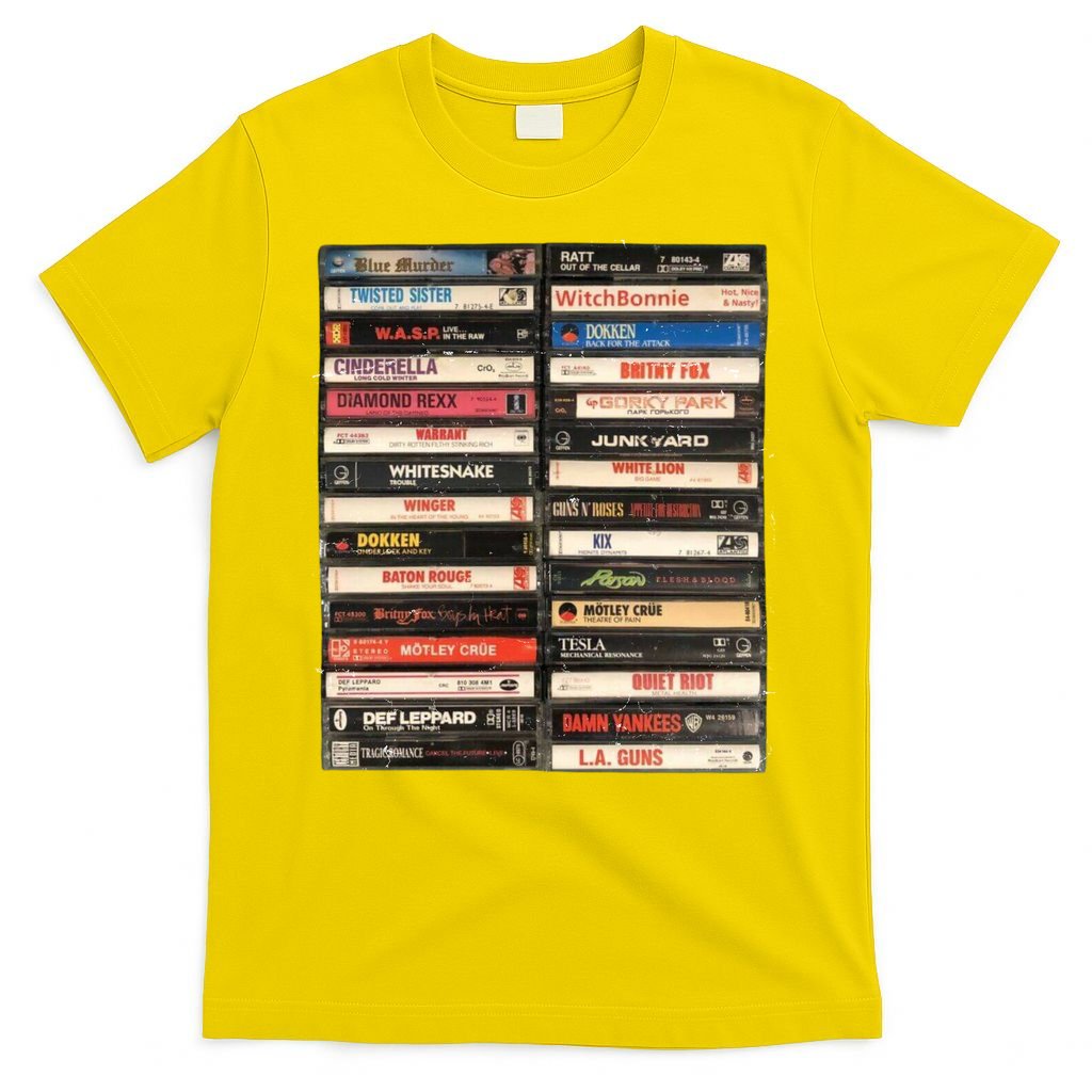 Classic Cassette Tape 1970s 1980s 1990s T-Shirt product image 2