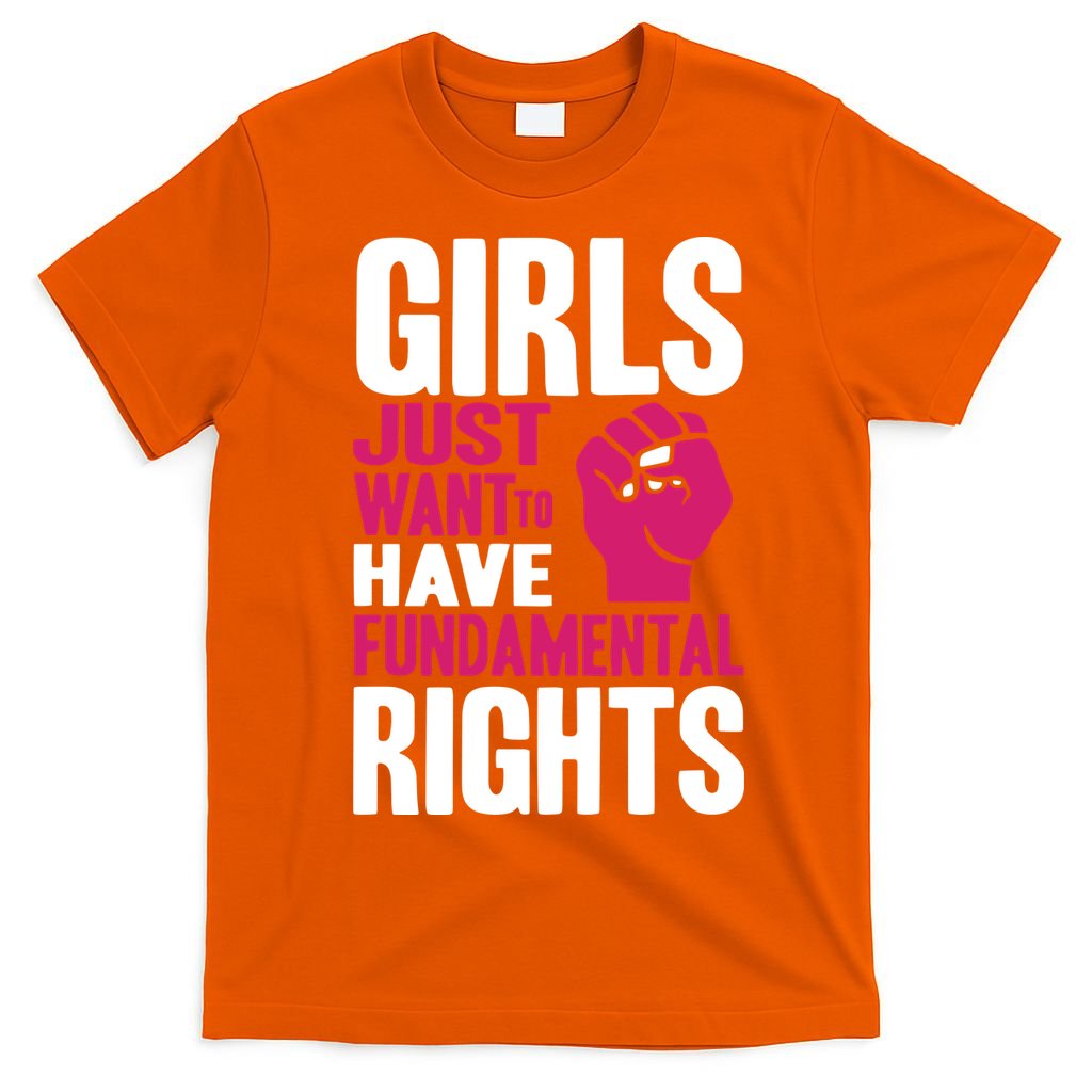 Girl Just Want To Have Fundamental Rights T-Shirt product image 3