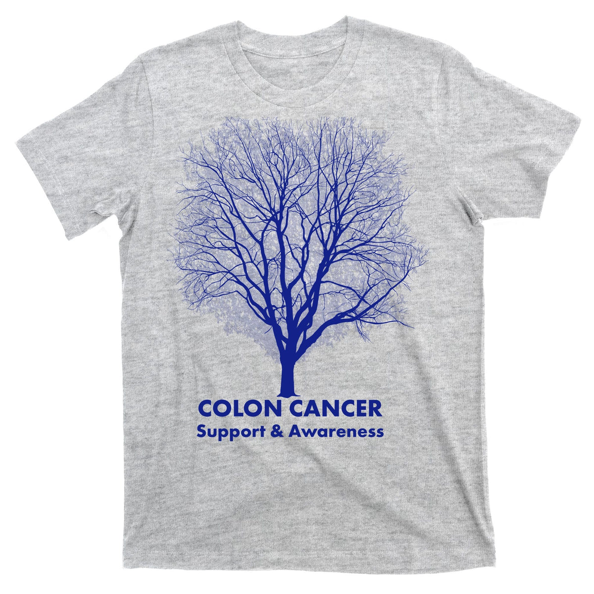 Colon Cancer Awareness Tree T-Shirt product image 9