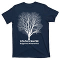 Colon Cancer Awareness Tree T-Shirt product image 1