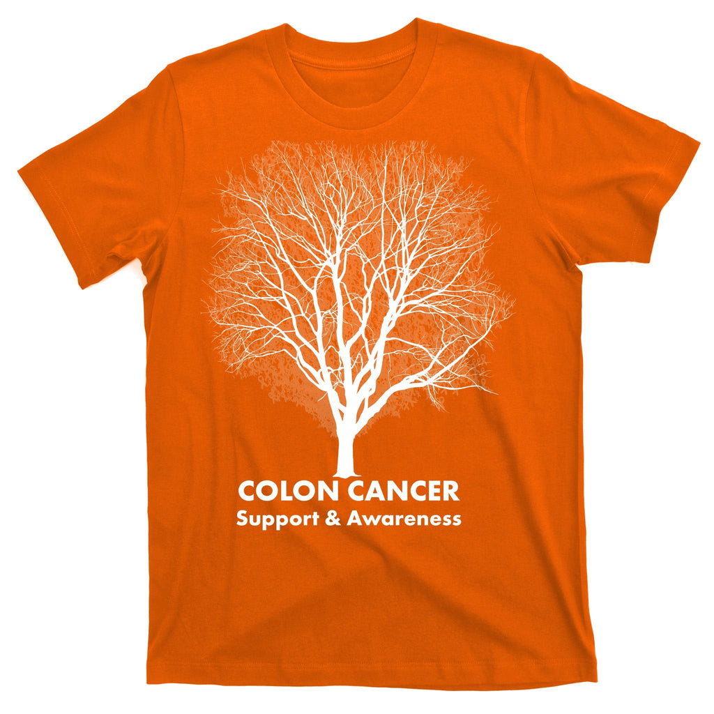 Colon Cancer Awareness Tree T-Shirt product image 5