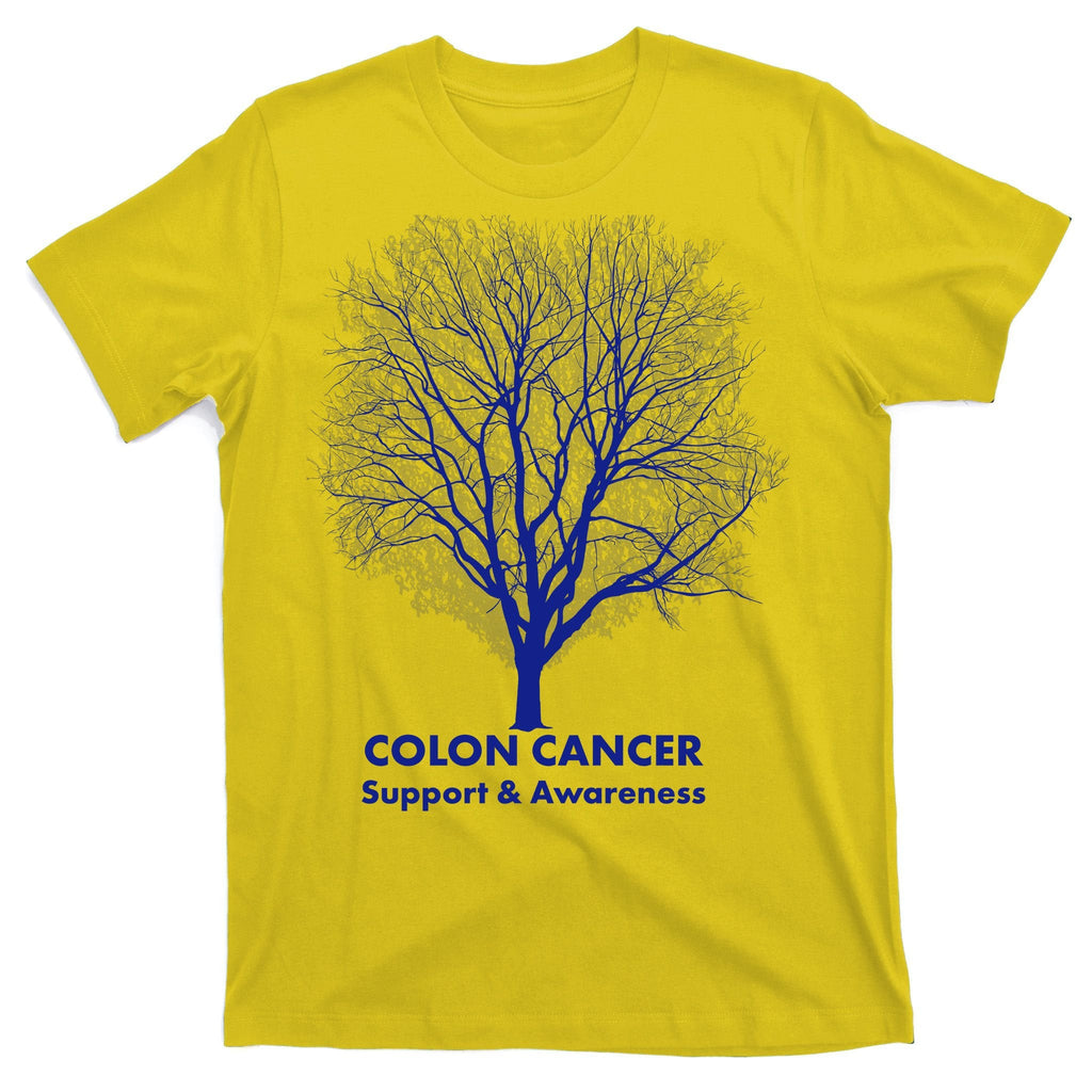 Colon Cancer Awareness Tree T-Shirt product image 3
