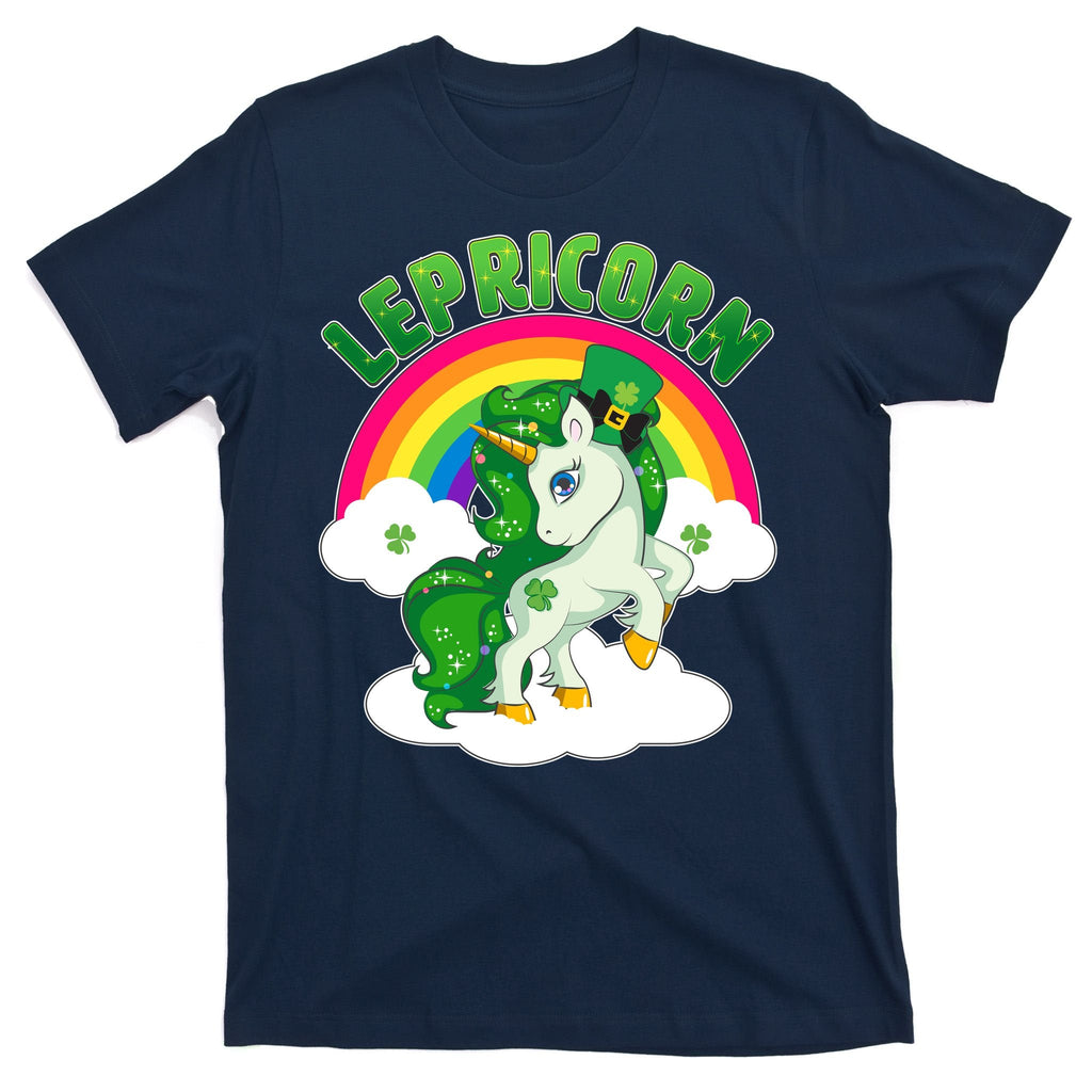 Cute St Patricks Day Rainbow Lepricorn Unicorn Leprechaun product image 1