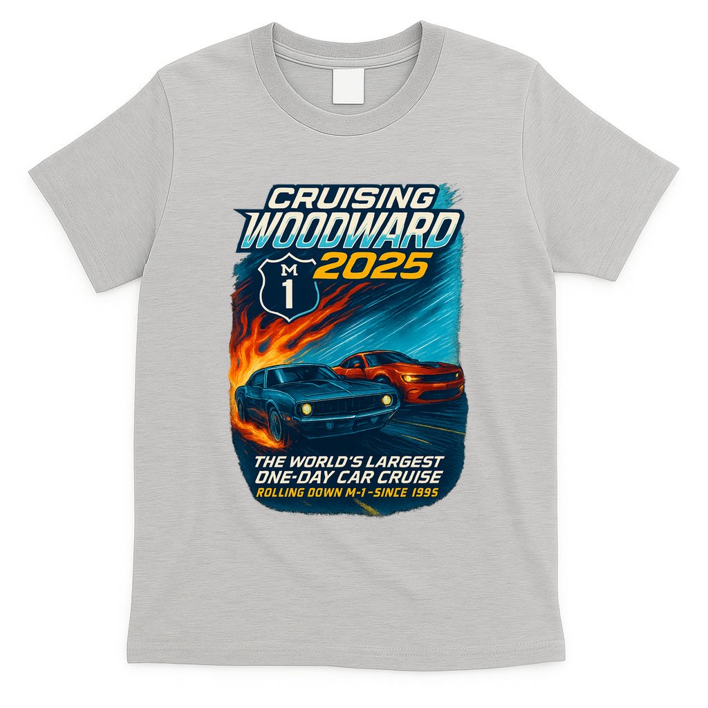 Cruising Woodward 2025 T-Shirt product image 5