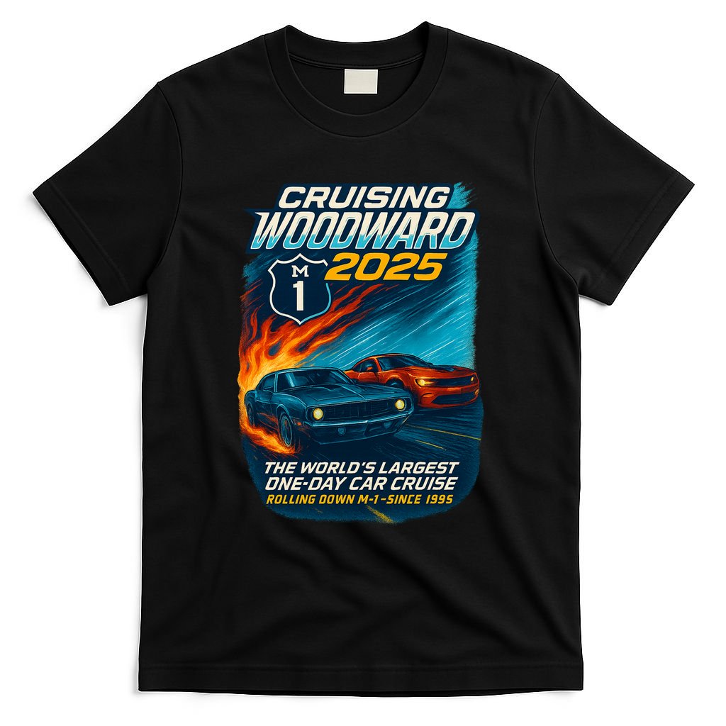 Cruising Woodward 2025 T-Shirt product image 4