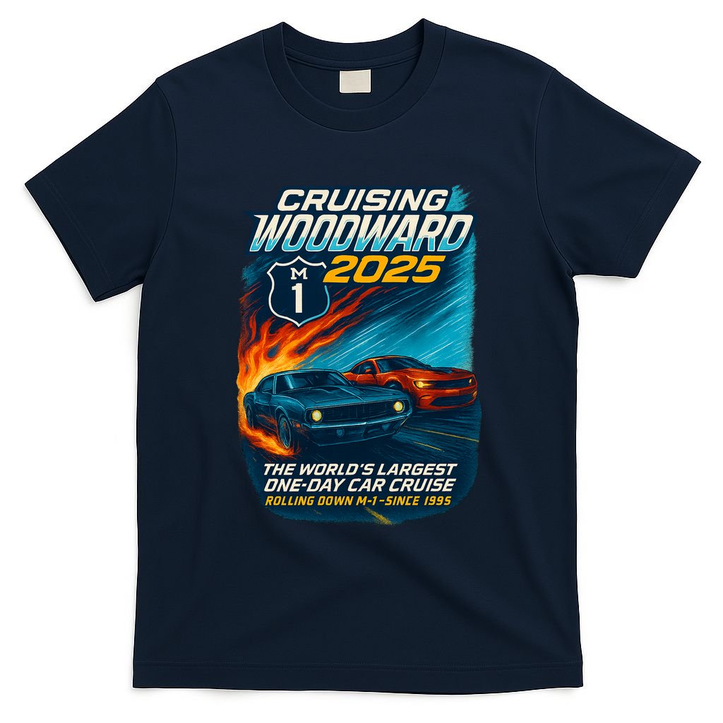 Cruising Woodward 2025 T-Shirt product image 1