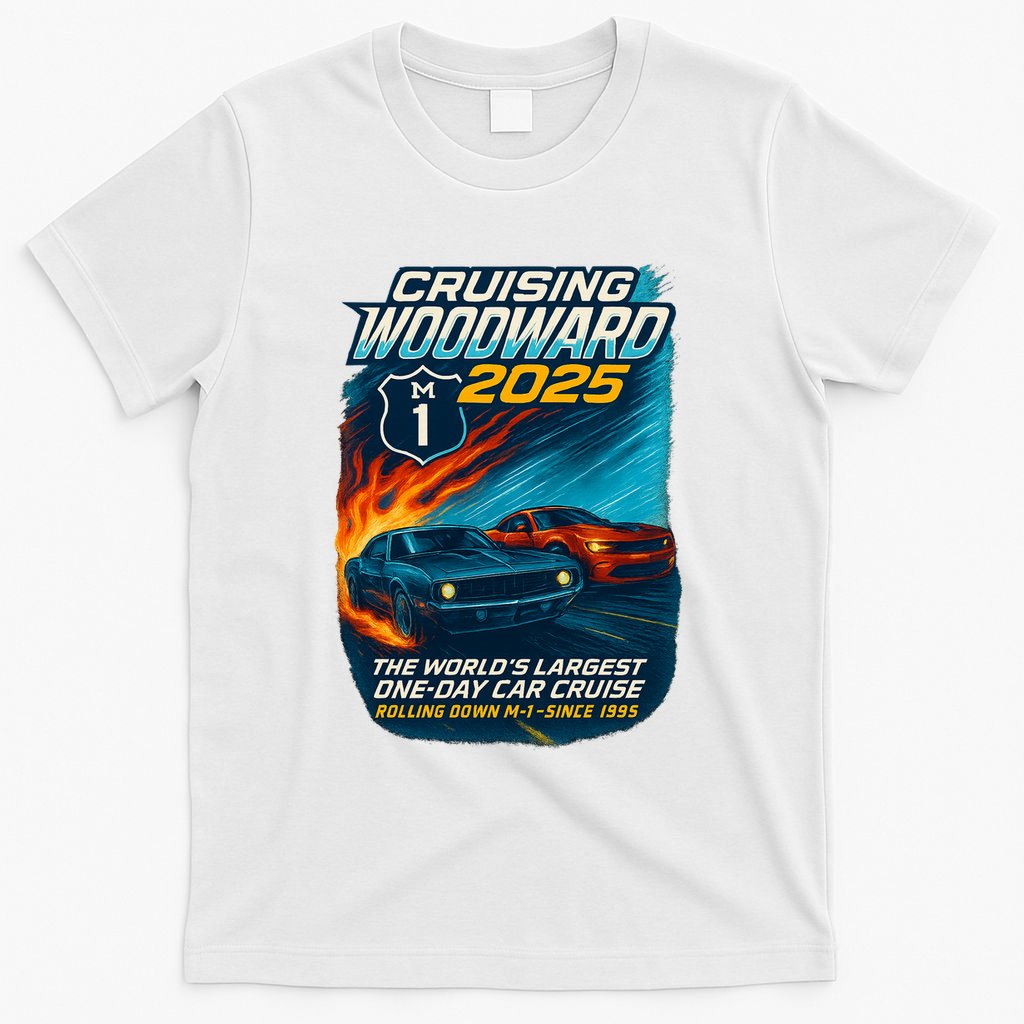 Cruising Woodward 2025 T-Shirt product image 6