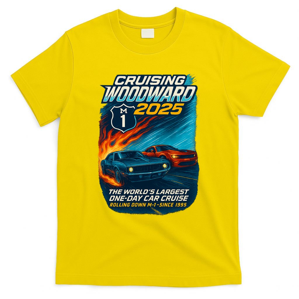 Cruising Woodward 2025 T-Shirt product image 2