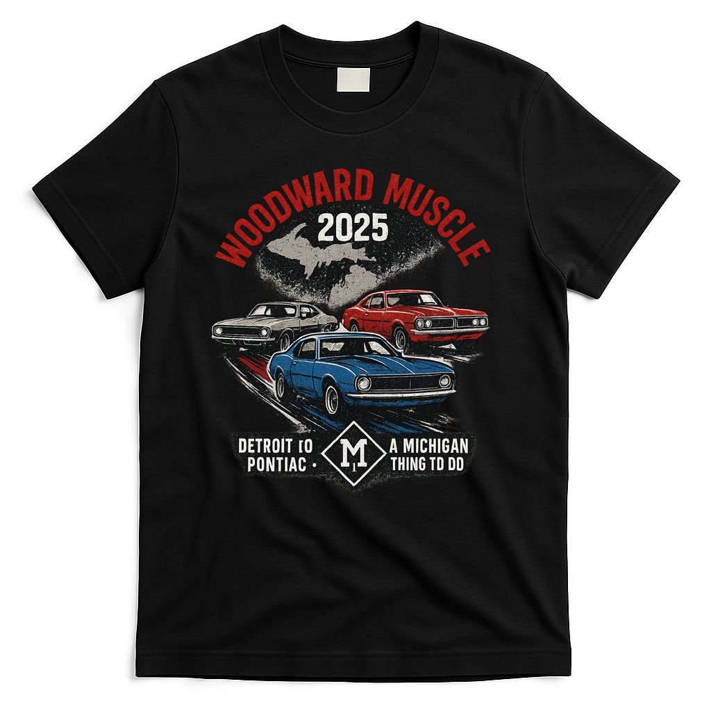 Classic Woodward Muscle 2025 T-Shirt product image 4