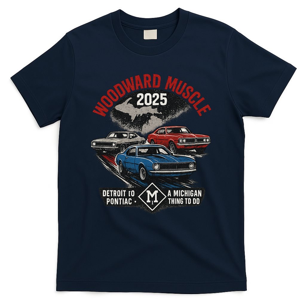 Classic Woodward Muscle 2025 T-Shirt product image 1