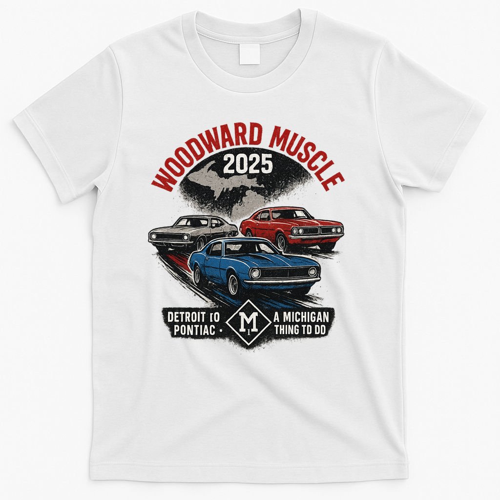 Classic Woodward Muscle 2025 T-Shirt product image 6