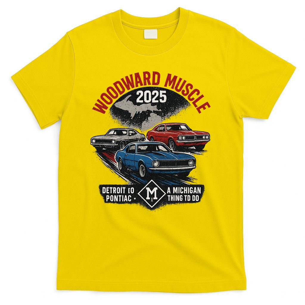 Classic Woodward Muscle 2025 T-Shirt product image 2
