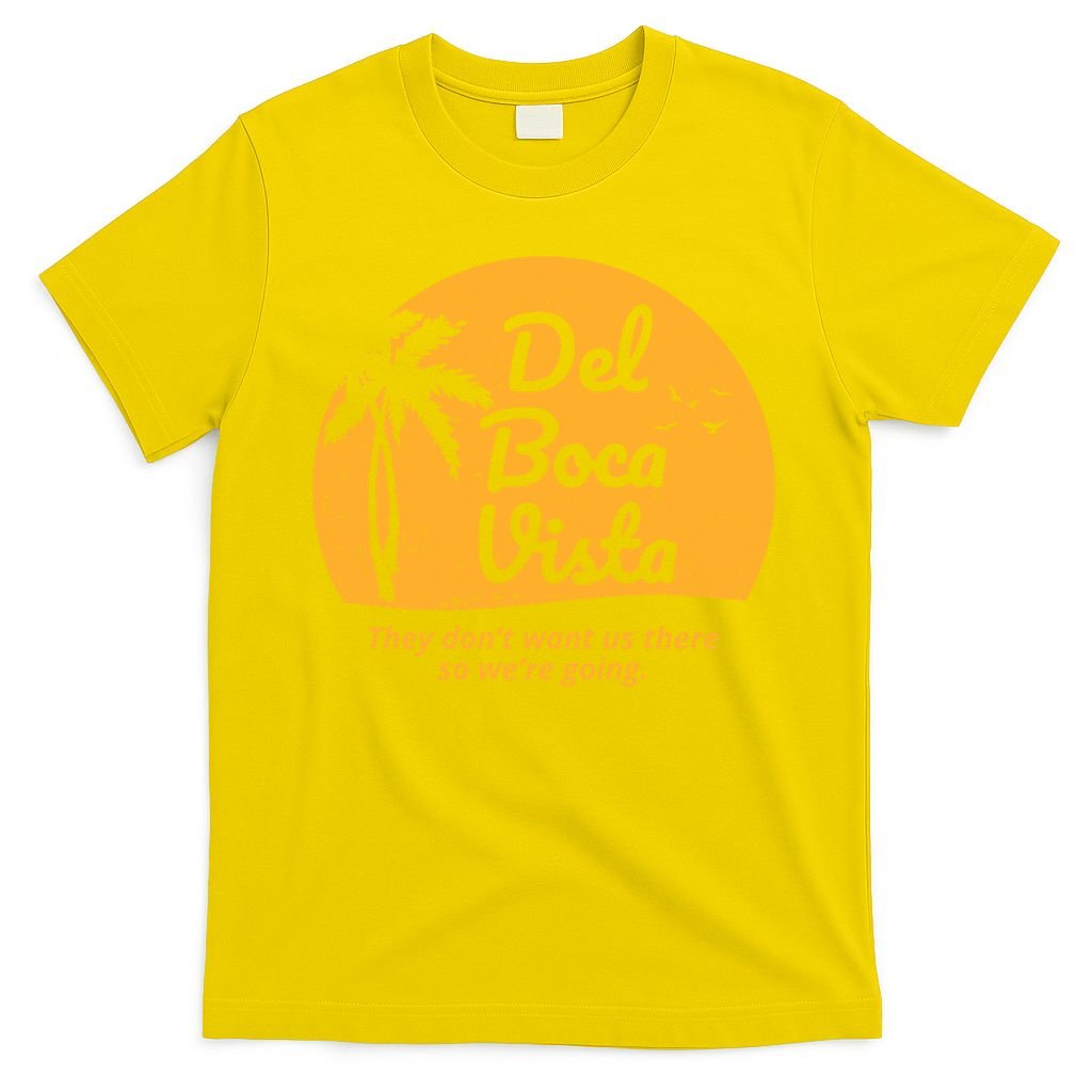 Del Boca Vista Retirement Community Vintage T-Shirt product image 3