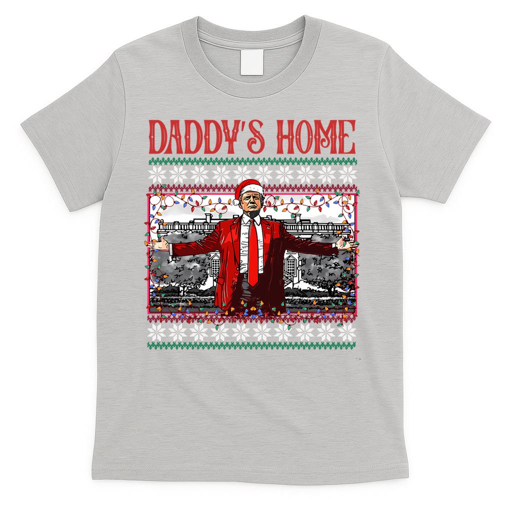 Daddys Home Donald Trump Christmas T-Shirt product image 9