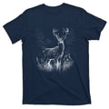 Deer In Nature Realistic T-Shirt product image 1