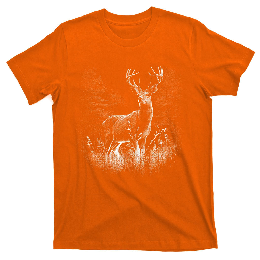 Deer In Nature Realistic T-Shirt product image 5