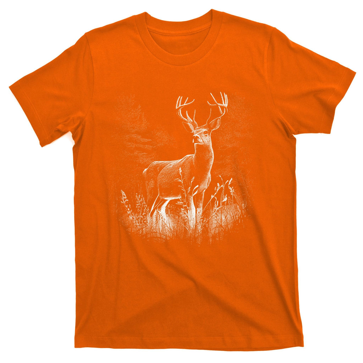 Deer In Nature Realistic T-Shirt product image 5