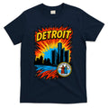 Detroit Retro Comic Style T-Shirt product image 1