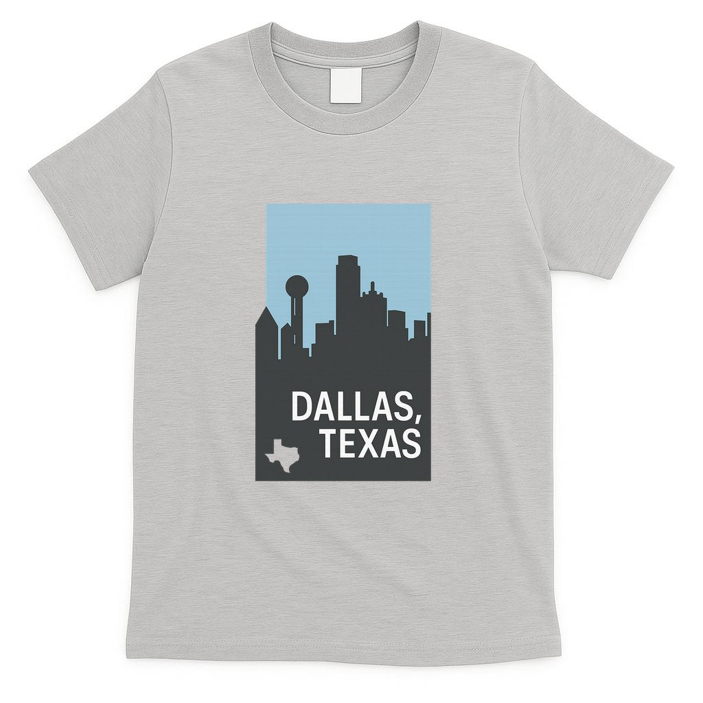 Dallas Texas Simple T-Shirt product image 5