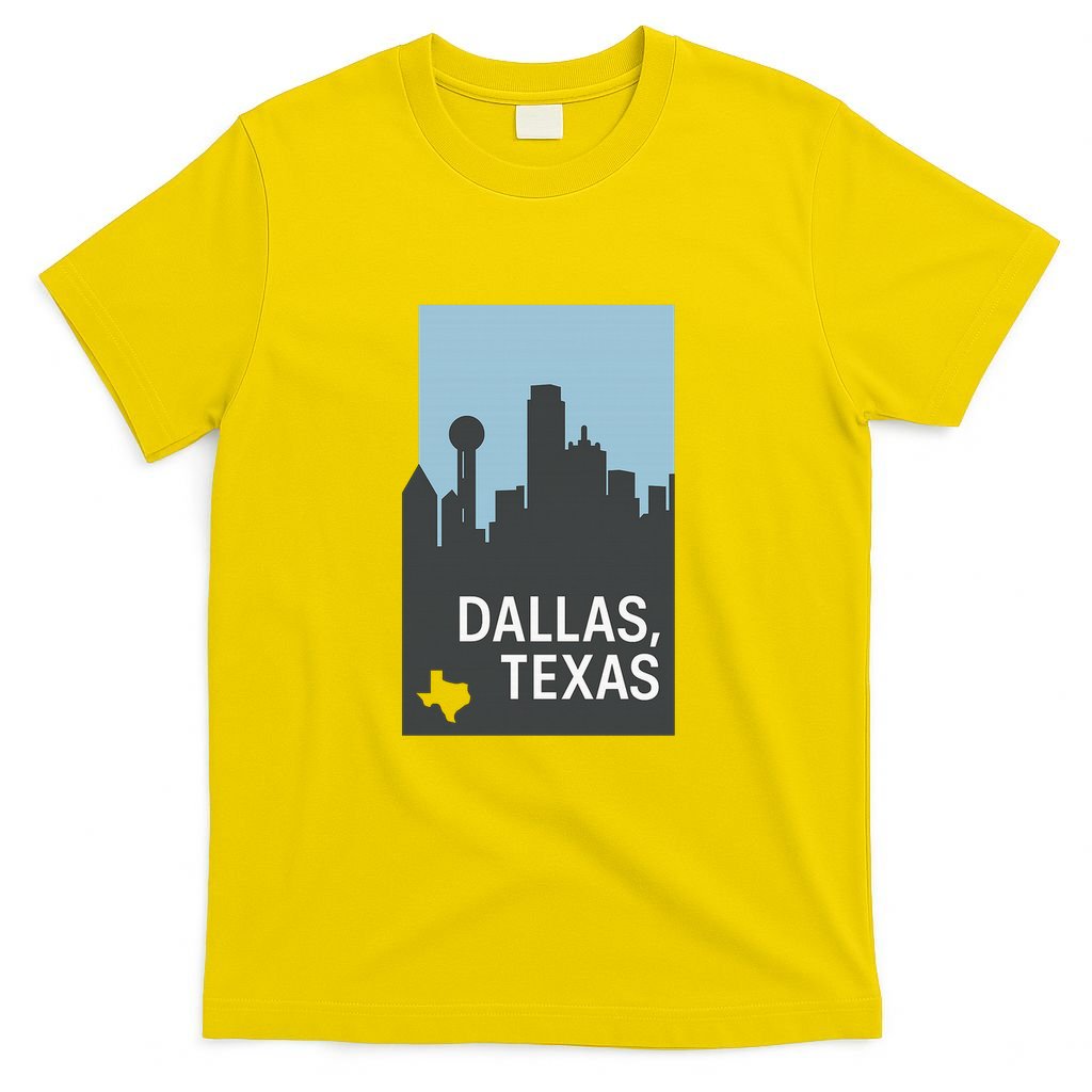 Dallas Texas Simple T-Shirt product image 2