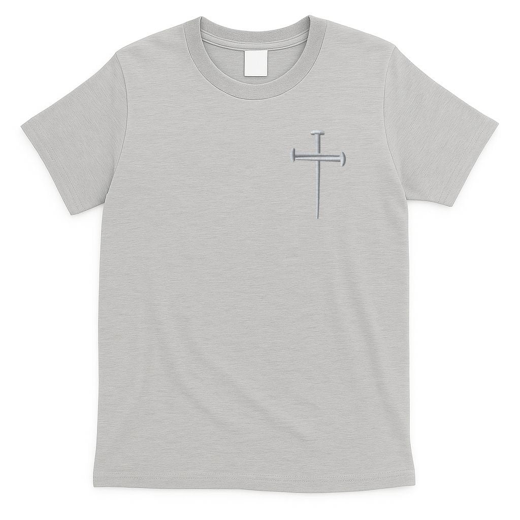 Embroidered 3 Nails Cross Jesus Christ Christian Faith In product image 5